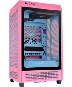 Thermaltake The Tower 200 , tower case (pink, tempered glass)