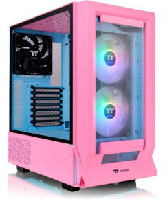Thermaltake Ceres 350 MX , Tower case (pink, Tempered Glass x 2)