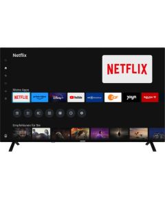 Telefunken XU65TO750S, LED television - 65 -  black, UltraHD/4K, triple tuner, SmartTV, TiVo operating system