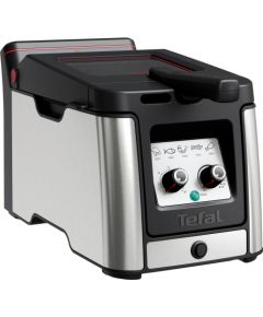Tefal Clear Duo FR600D , deep fryer (stainless steel/black)