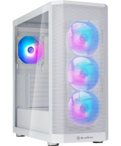 SilverStone FARA 514X, tower case (white, tempered glass)