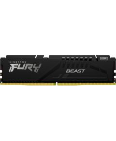 Kingston DDR5 - 16GB - 6000 - CL - 30, Single RAM (black, KF560C30BB-16, FURY Beast, INTEL XMP)
