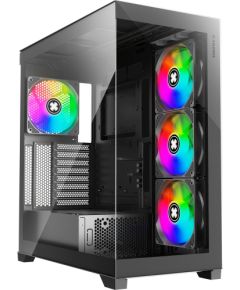 Xilence XILENT Gleam, tower case (black, tempered glass)