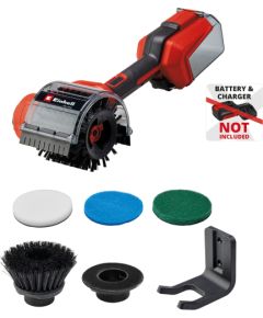 Einhell cordless surface brush PICOBELLA 18/90, weed remover (red/black, without battery and charger)
