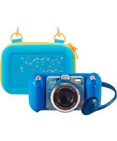 VTech KidiZoom Duo Pro Summer Bundle, Digital Camera (Blue, incl. Carrying Case)