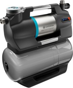 GARDENA Domestic Waterworks 6300 SilentComfort, pump (grey/stainless steel, 1,050 watts, Bluetooth, model 2023)