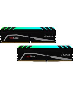 Mushkin DDR5 - 32GB - 6400 - CL - 32 (2x 16 GB) dual kit, memory (black, MLA5C640BGGP16GX2, Redline Lumina)