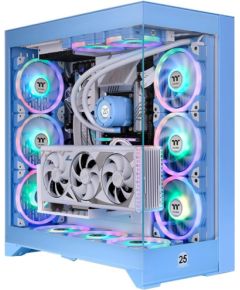 Thermaltake CTE E600 MX , Tower case (light blue, tempered glass x 2)