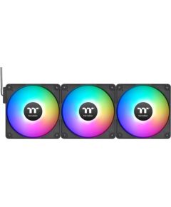 Thermaltake CT120 EX ARGB Sync PC Cooling Fan, Case Fan (Black, Pack of 3)