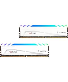 Mushkin DDR5 - 32GB - 6400 - CL - 30 (2x 16 GB) dual kit, memory (white, MLB5C640A77P16GX2, Redline Lumina White)