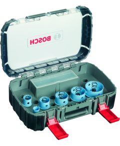 Bosch hole saw set Special for Sheet Metal Electrics, 22-64mm, 9-piece (in case)