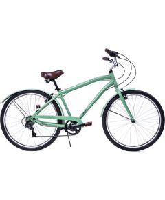 Huffy Sienna 27.5" Vintage velosipēds, Shimano 7-speed index, Zaļš