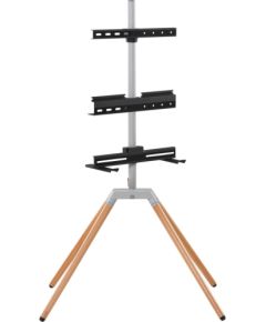 One for all universal TV stand Quadpod, bracket (silver/black)