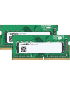 Mushkin DDR4 -32 GB - 3200 - CL - 22 - Dual Kit, RAM (MES4S320NF16GX2, Essentials)