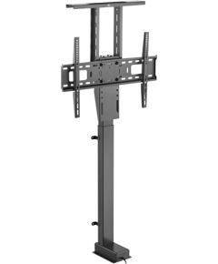Maclean MC-866T Smart Motorized Electric TV Lift TUYA Mobile App Floor Mount Bracket Alexa Google Home 37''-80'' 60kg Cabinet VESA (EU plug)