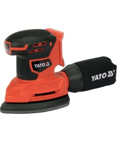 Trīsstūra slīpmašīna Yato YT-82755; 18 V (bez akumulatora un lādētāja)