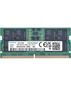 Samsung SO-DIMM 16GB DDR5 1Rx8 5600MHz PC5-44800 M425R2GA3PB0-CWM