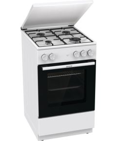 GORENJE GG5A14WJ gāzes plīts ar gāzes cepeškrāsni 50cm