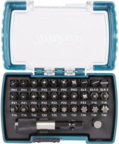 Skrūvgriežu uzgaļu komplekts Makita D-74762; 32 gab.