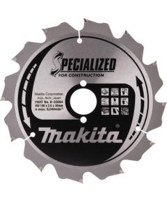 Griešanas disks kokam Makita B-33554; 190x2,6x30 mm; T12; 20°