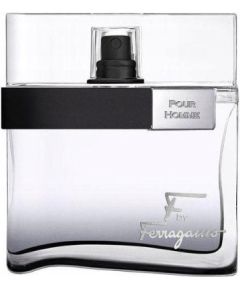 SALVATORE FERRAGAMO "F" Black Pour Homme EDT spray 100ml