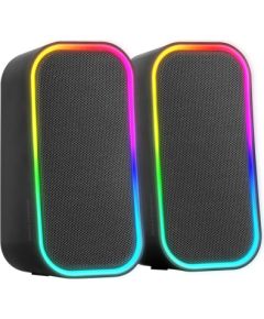 Mars Gaming MSOM USB DSP Stereo sistēma datoram 20W / RGB / Bluetooth 5.3