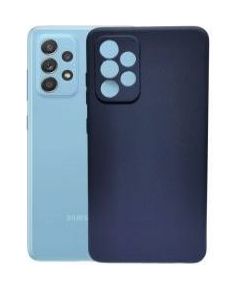 iLike Samsung  Matt TPU case for Samsung Galaxy A52 4G / A52 5G / A52S 5G dark blue