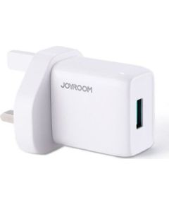 Joyroom   USB wall charger 2.1 A UK plug (L-1A101) White