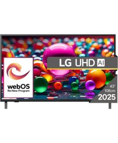 LG UHD AI UA75, 43'', 4K UHD, LED LCD Televizors
