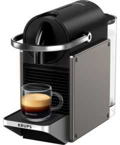 Krups Nespresso Pixie Redesign, titāna - Kapsulu kafijas automāts