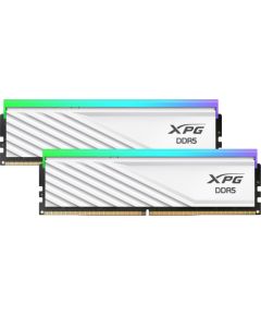 ADATA DDR5 - 32GB - 6000 - CL - 32 (2x 16 GB) Dual Kit, RAM White, AX5U6000C3616G-DTLABRWH, XPG Lancer Blade RGB, INTEL XMP, AMD EXPO