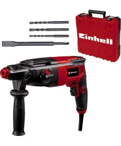 Einhell hammer drill TC-RH 620 4F Kit (black/red, 620 watts, E-Box Basic, incl. drill and chisel)