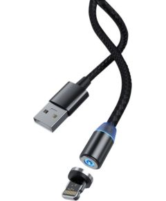 USB кабель Devia Gracious Magnetic Lightning 1.0м 5V 2.1A черный