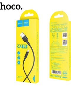 USB cable Hoco X25 Lightning 1.0m black