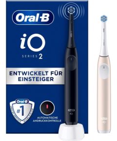 Oral-B iO Series 2 Night Black/ Calm Pink mit 2.Handstck