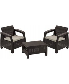 Gardena Garden furniture set Corfu Weekend brown 8711245158273