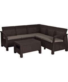 Keter 29202123599 Corfu Relax Dārza Mēbeļu Komplekts