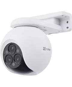 Ezviz H80 CS-H80f Āra 3x4MP Pan & Tilt 360° Gudra Wi-Fi Kamera MicroSD / Nakts redzamība Balts