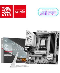 MSI B850M GAMING PLUS WIFI6E AMD B850 Socket AM5 micro ATX
