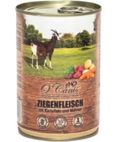 O'CANIS canned dog food- wet food-goat with potatoes- 400 g