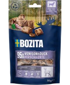BOZITA Meaty bites Venison and duck - dog treat - 70g