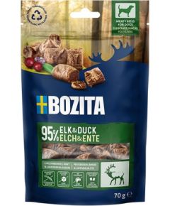 BOZITA Meaty bites Elk and duck - dog treat - 70g