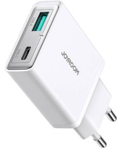 Joyroom mains charger JR-TCF14 (A+C) Super Slim 20W (white)