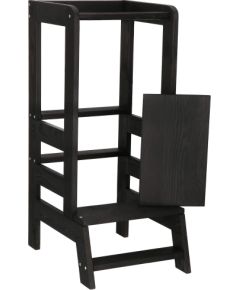 Virtuves palīgs , Platforma bērniem Springos KCH01 BLACK 90cm