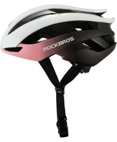 ROCKBROS Adjustable cycling helmet M 55-58 cm Blue-Pink