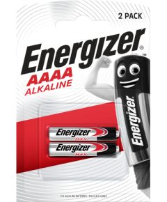 Sārmu baterija LR61/AAAA/LR8D425/25A/FSB2 1,5V 600mAh ENERGIZER 2gab blisterīši