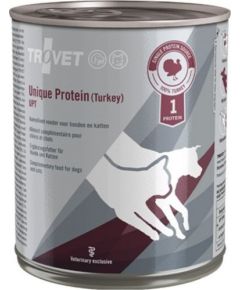 Trovet Trovet Unique Protein UPT Indyk dla psa i kota puszka 800g