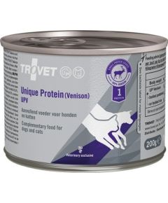 Trovet Trovet Unique Protein UPV Dziczyzna dla psa i kota puszka 200g