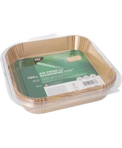 FORMAS CEPŠANAI KARSTĀ GAISA FRITERĪ 100GAB., 23x23CM, H4.5CM, PAPĪRS 0.4585kg/iepak., Pap Star