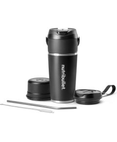 Nutribullet Stand Mixer Flip NBP016B (black/stainless steel, battery-operated, 0.6 liters)